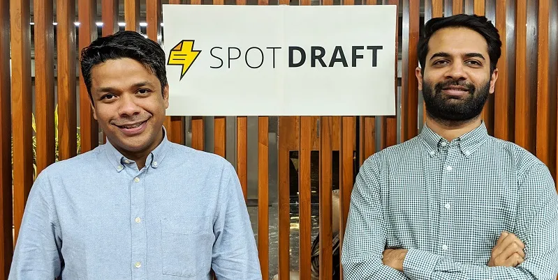 SpotDraft founders 