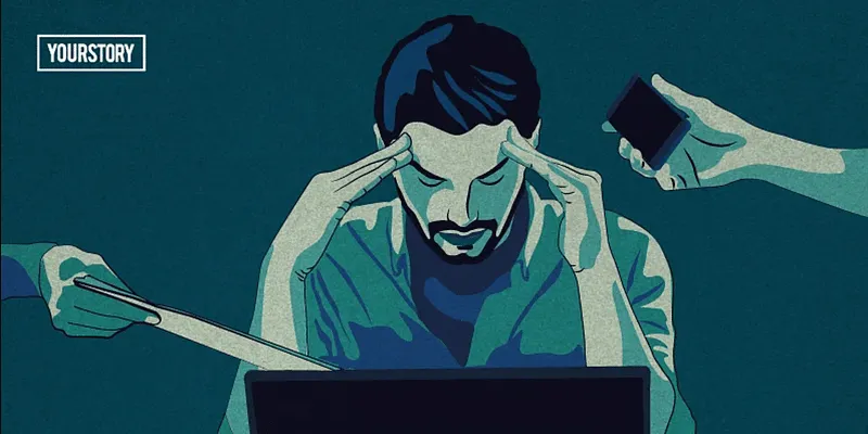 Stressed entrepreneur