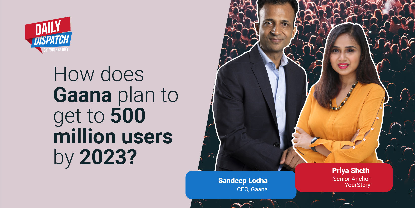 Audio streaming app Gaana plans to expand user base to 500M by 2023