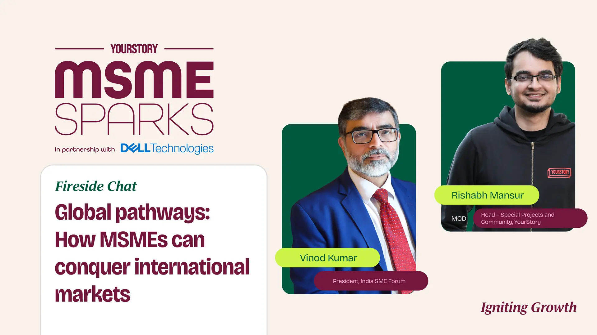 Mindset, partnerships, and sustainability: Vinod Kumar’s advice for MSMEs to go global