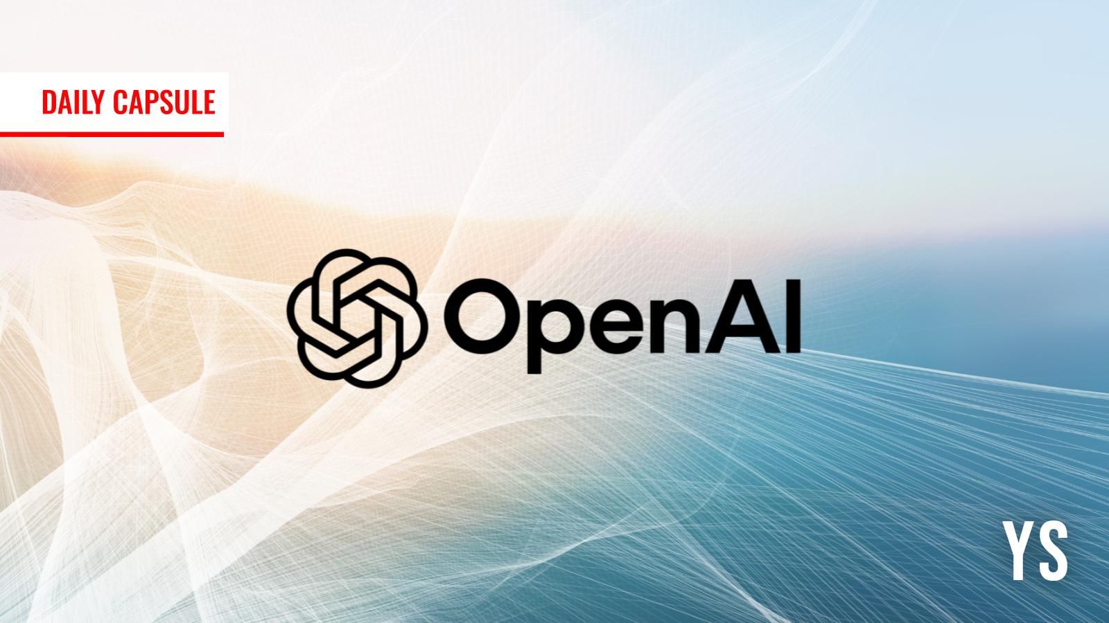 Big win for OpenAI; A tail of promise
