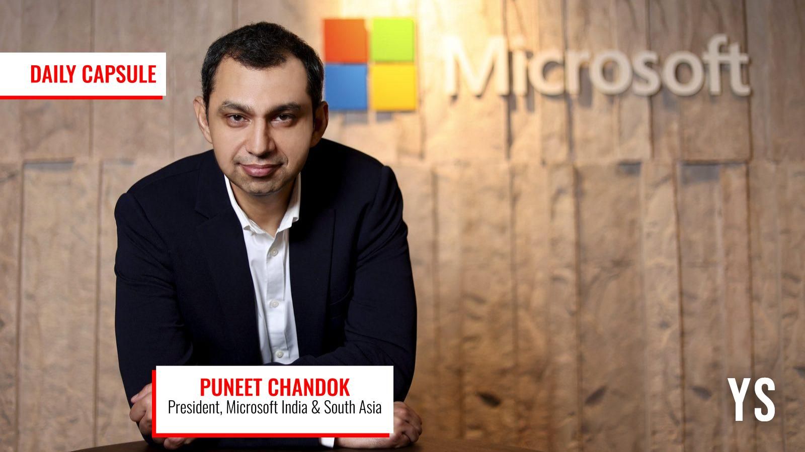 Microsoft’s Puneet Chandok calls learning AI a ‘full contact body sport; Shaping the new tech order

