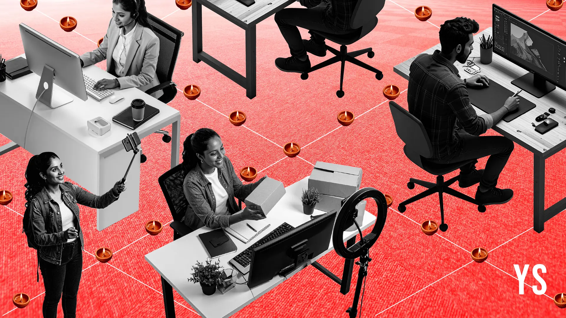 From designers to influencers: India’s festive rush fuels scramble for white-collar gig talent