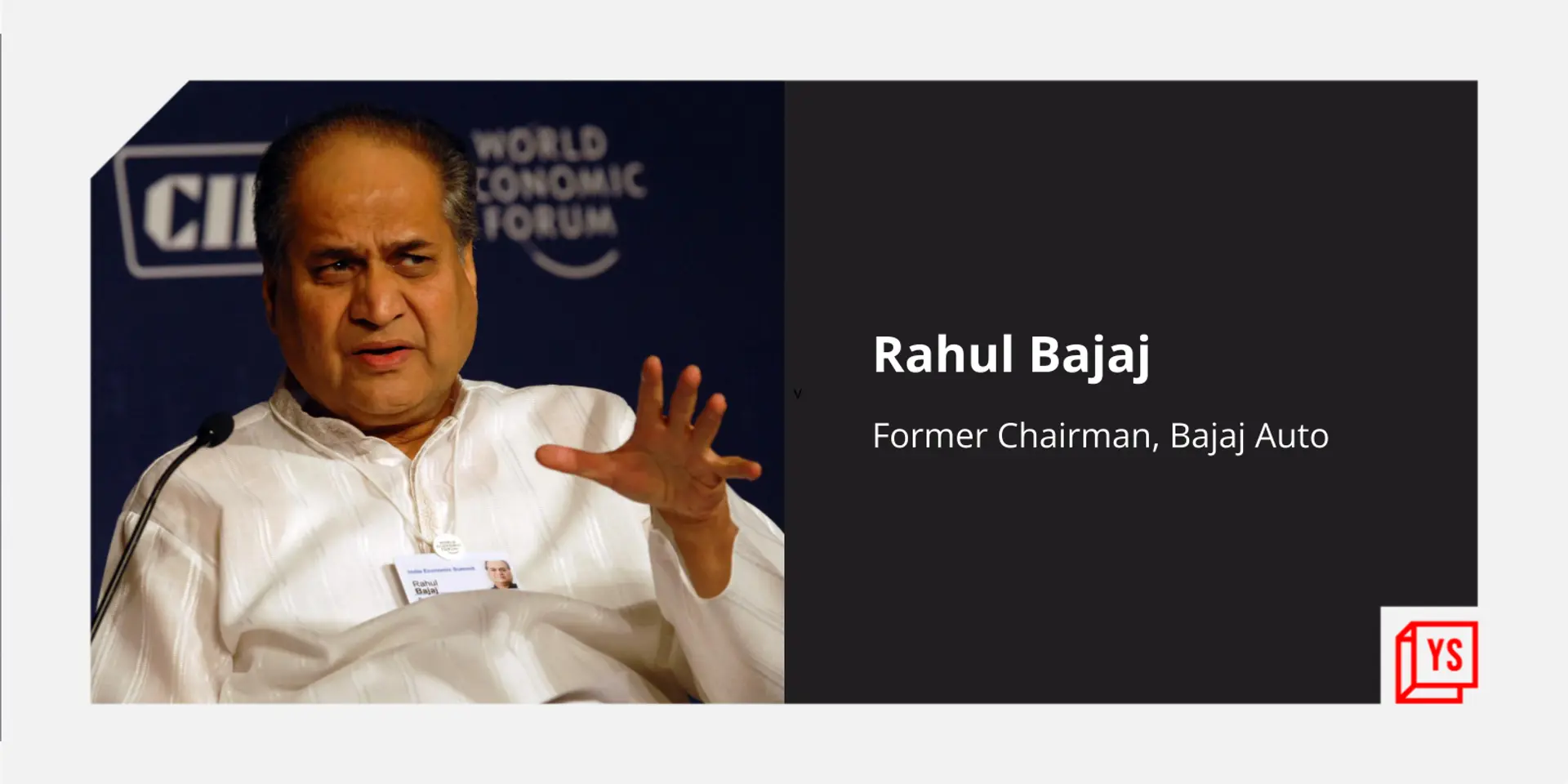 Industry stalwart Rahul Bajaj passes away