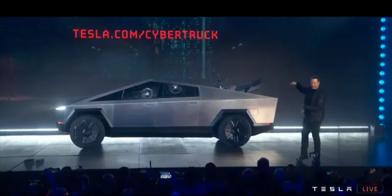 Tesla CEO Elon Musk unveils Cybertruck, says pressurised version will ...