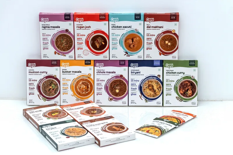 CURRYiT's product range