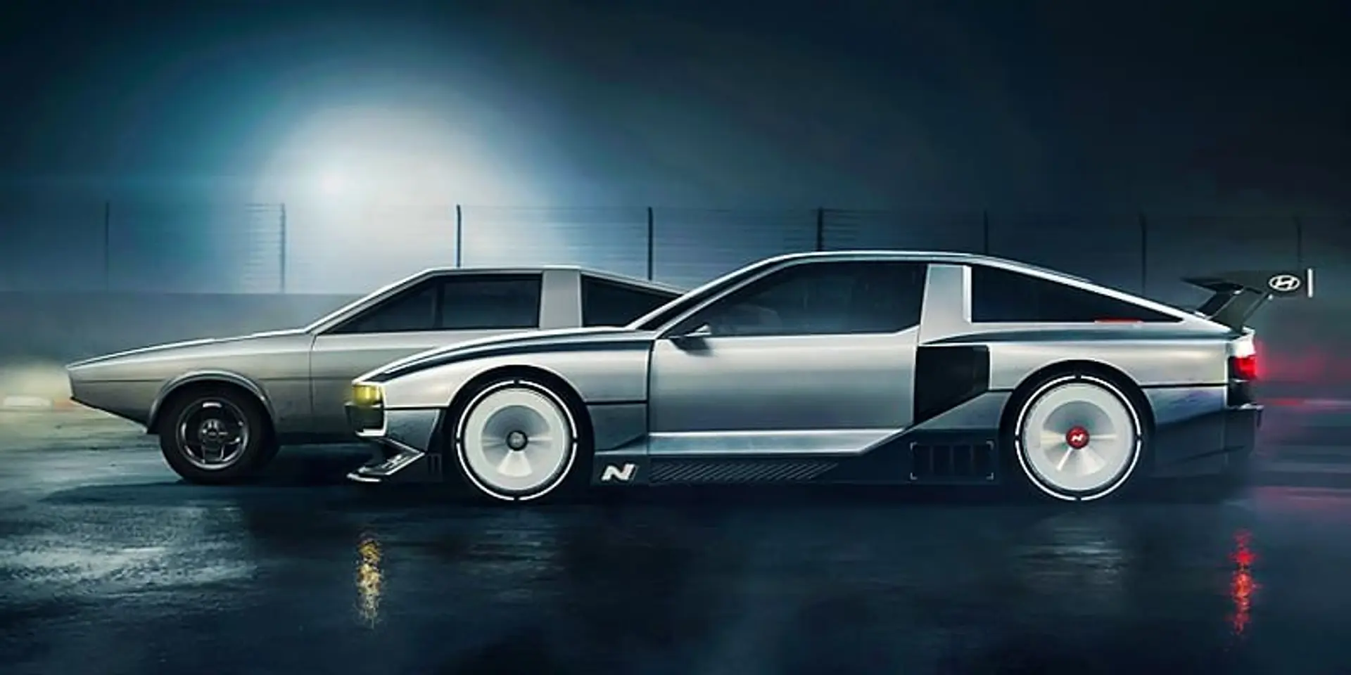 Hyundai bringing the 70s back to '22: The N Vision 74 retro-styled sports car