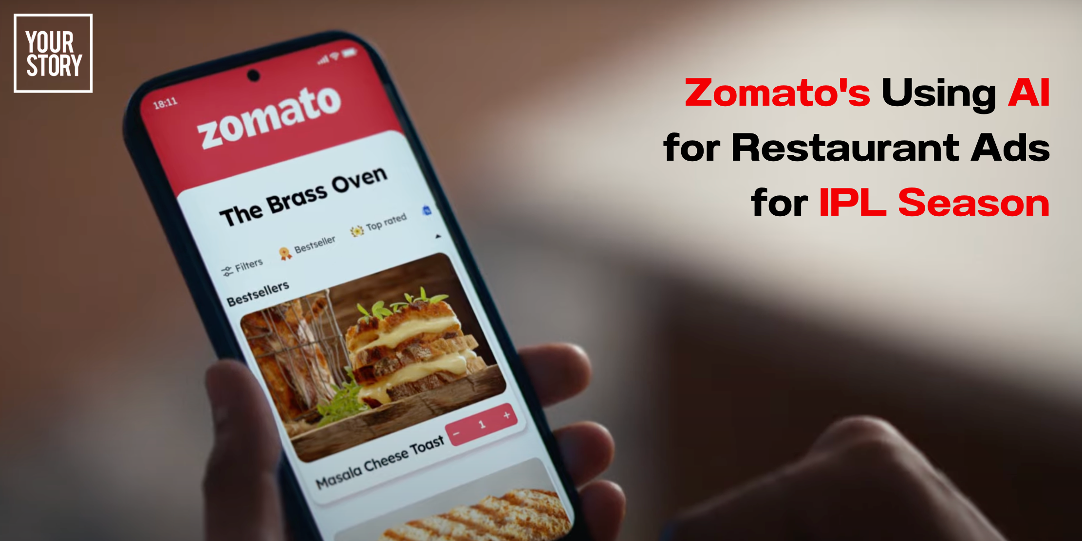 Zomato's Using AI to Cook Up Restaurant Ads for IPL Season