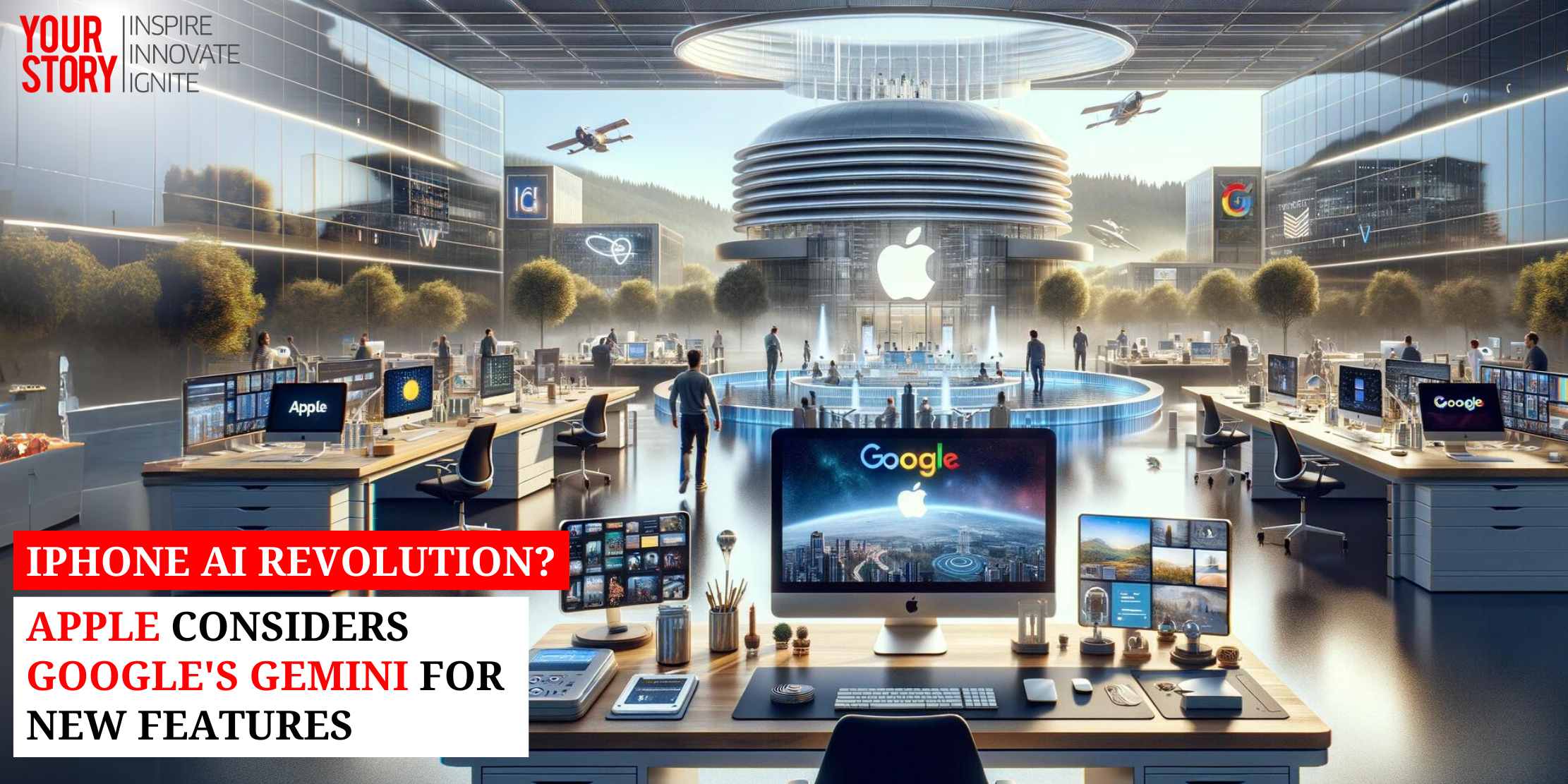⁠⁠iPhone AI Revolution? Apple Considers Google's Gemini for New Features