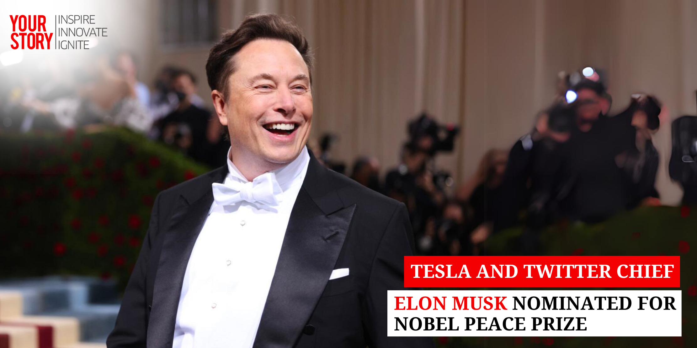 Tesla and Twitter Chief Elon Musk Nominated for Nobel Peace Prize