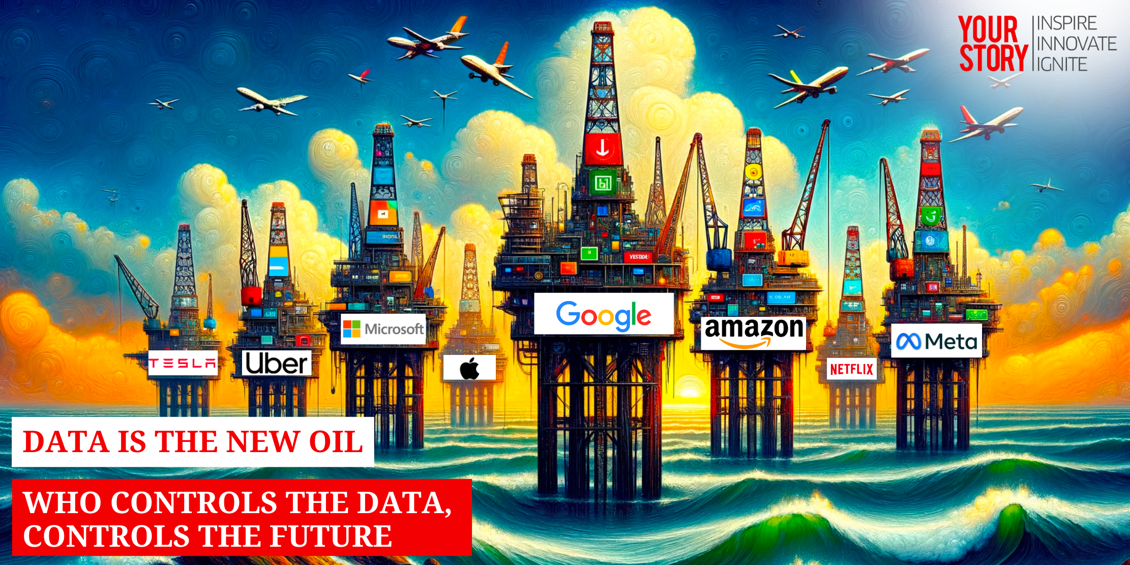Data is the New Oil: Who Controls the Data, Controls the Future