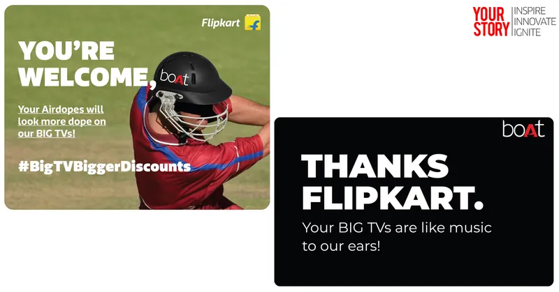 Boat Flipkart Billboard Chat