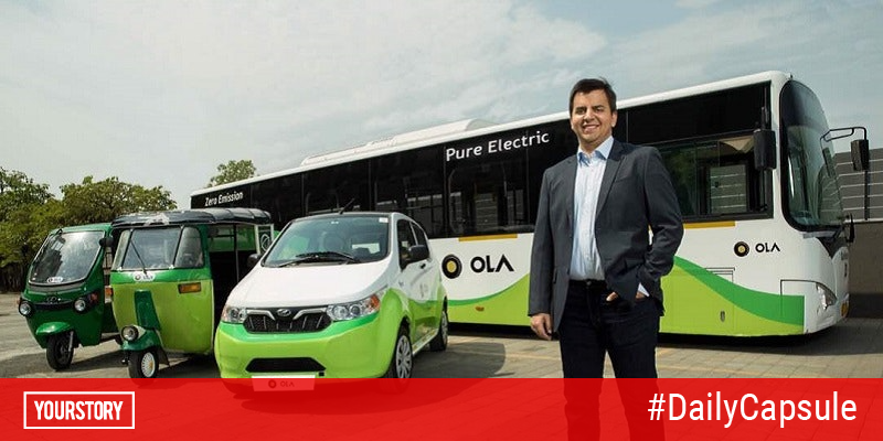 Ola Electric raises Rs 400 crore; Uber partners with Ayushman Bharat; New national software policy 