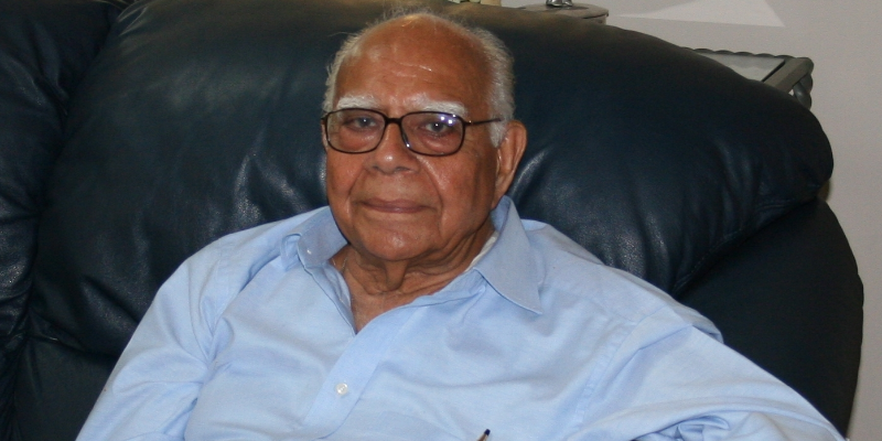 Veteran lawyer and former Union Minister Ram Jethmalani passes away