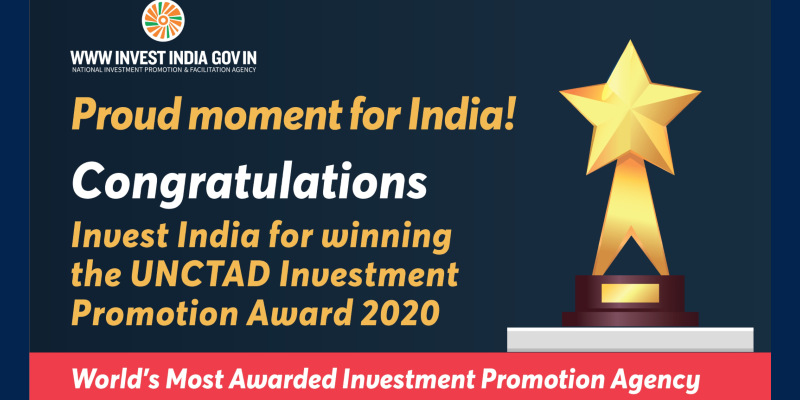 UN declares 'Invest India' winner of Investment Promotion Award 2020