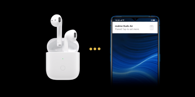 How to pair realme buds air with outlet iphone