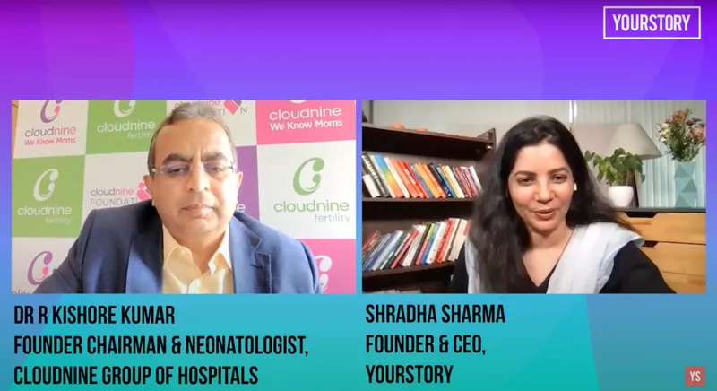 Dr R Kishore Kumar, Founder Chairman, Neonatologist, Cloudnine Hospitals 