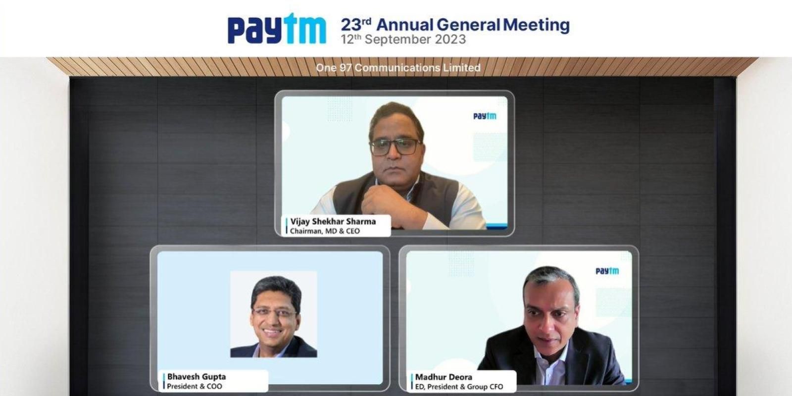 Paytm has more than a million shareholders: Vijay Shekhar Sharma