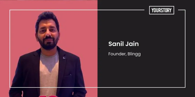 Blingg founder Sanil Jain