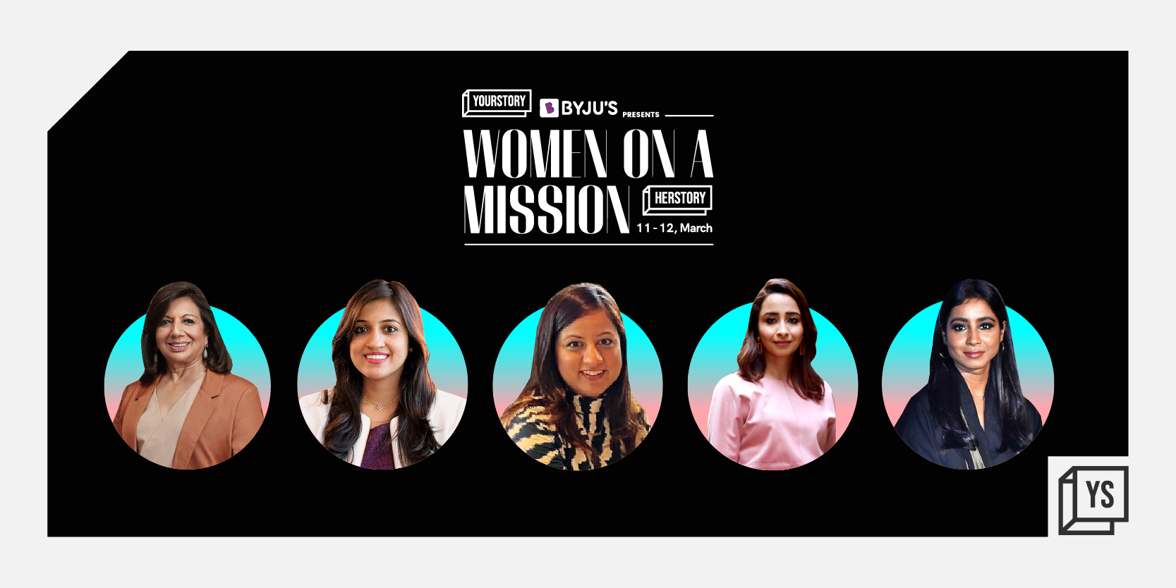 Kiran Mazumdar Shaw,  Divya Gokulnath, Dipika Pallikal Karthik, Shilpa Rao and other stars light up Day 1 of Women on a Mission 2022
