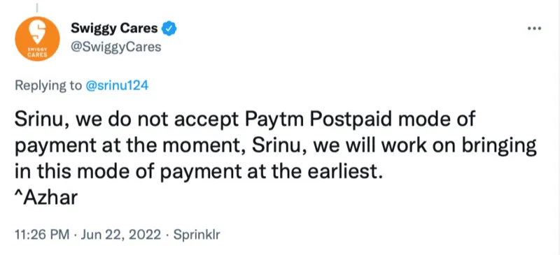 Paytm postpaid 