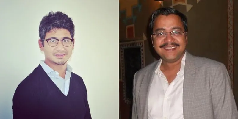 Kunal Moktan and Hasim Khan, founders of Property Share