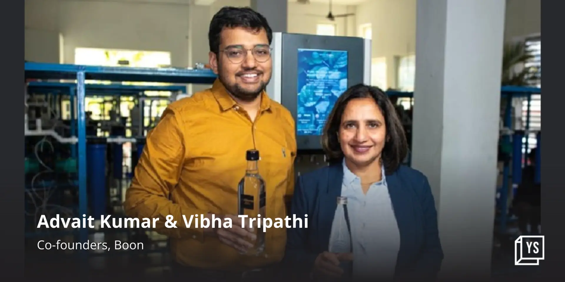 This mother-son duo aims to reduce plastic waste, provide sustainable water solutions