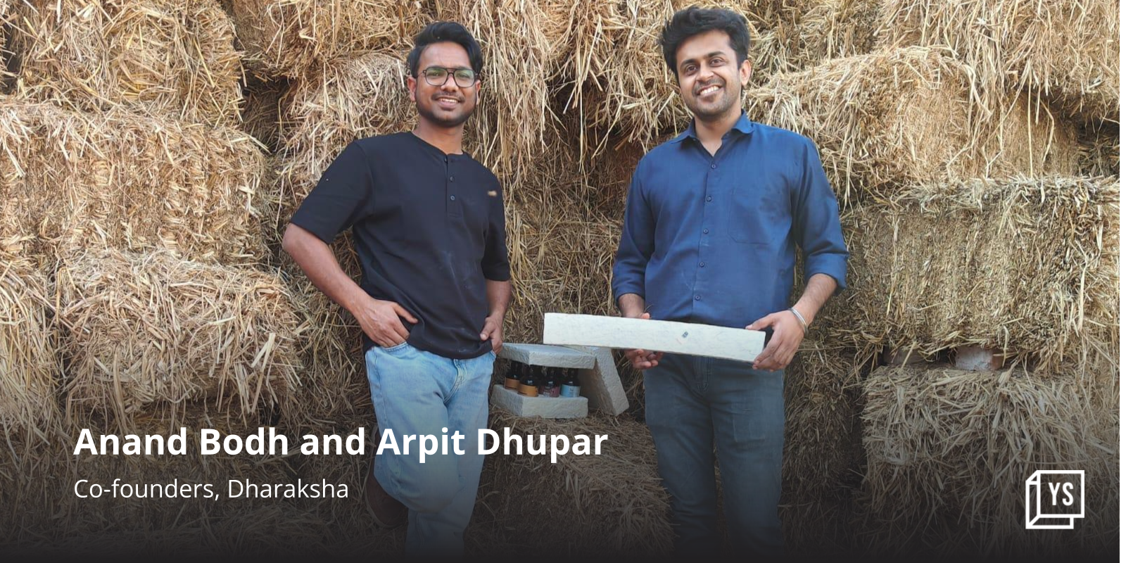 Faridabad-based startup Dharaksha is converting crop residue into sustainable packaging
