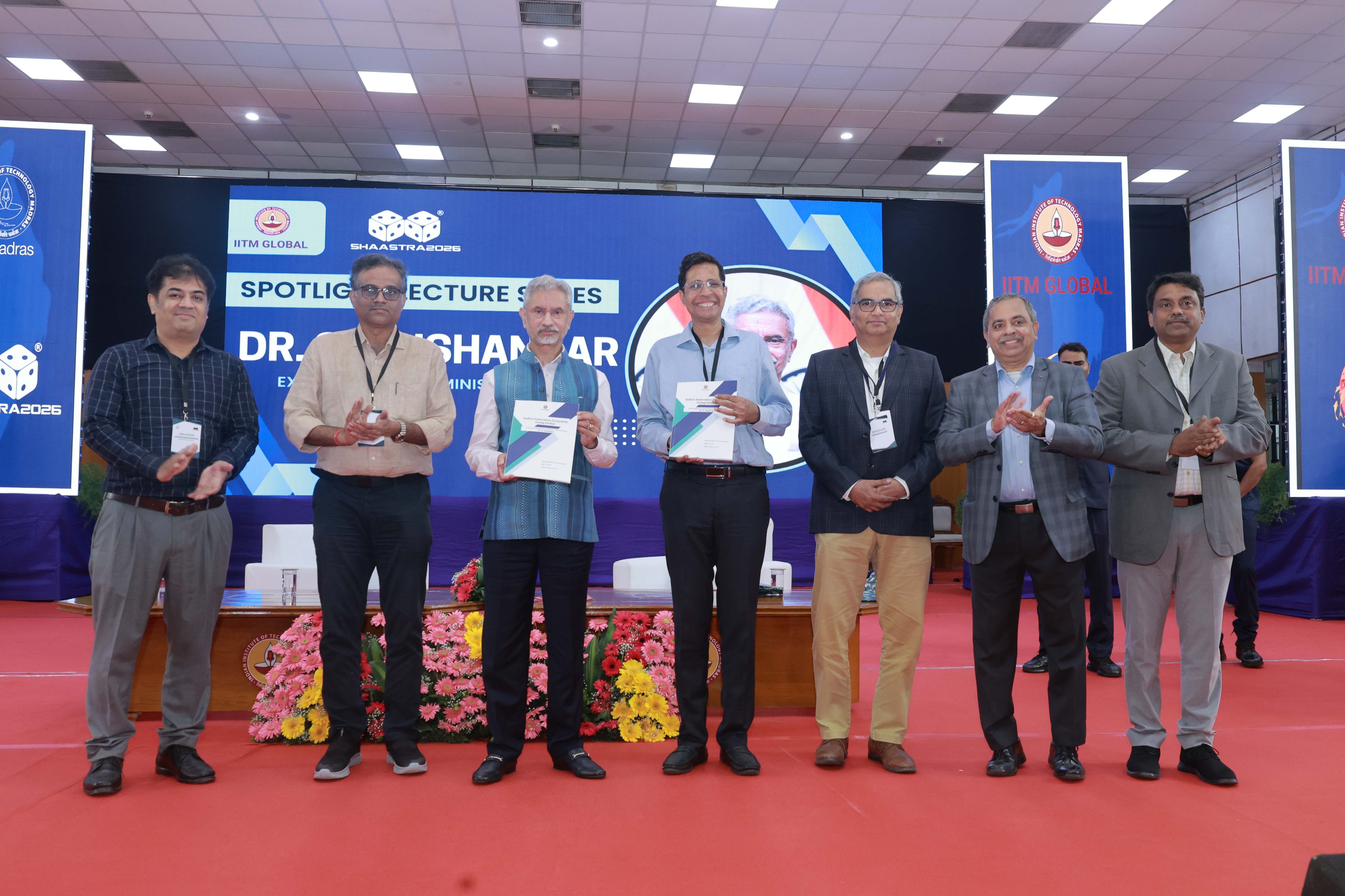 External Affairs Minister Dr S Jaishankar launches IITM Global Research Foundation 