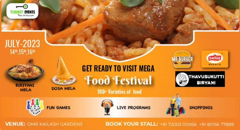Chennai Food Festival & Shopping Fest