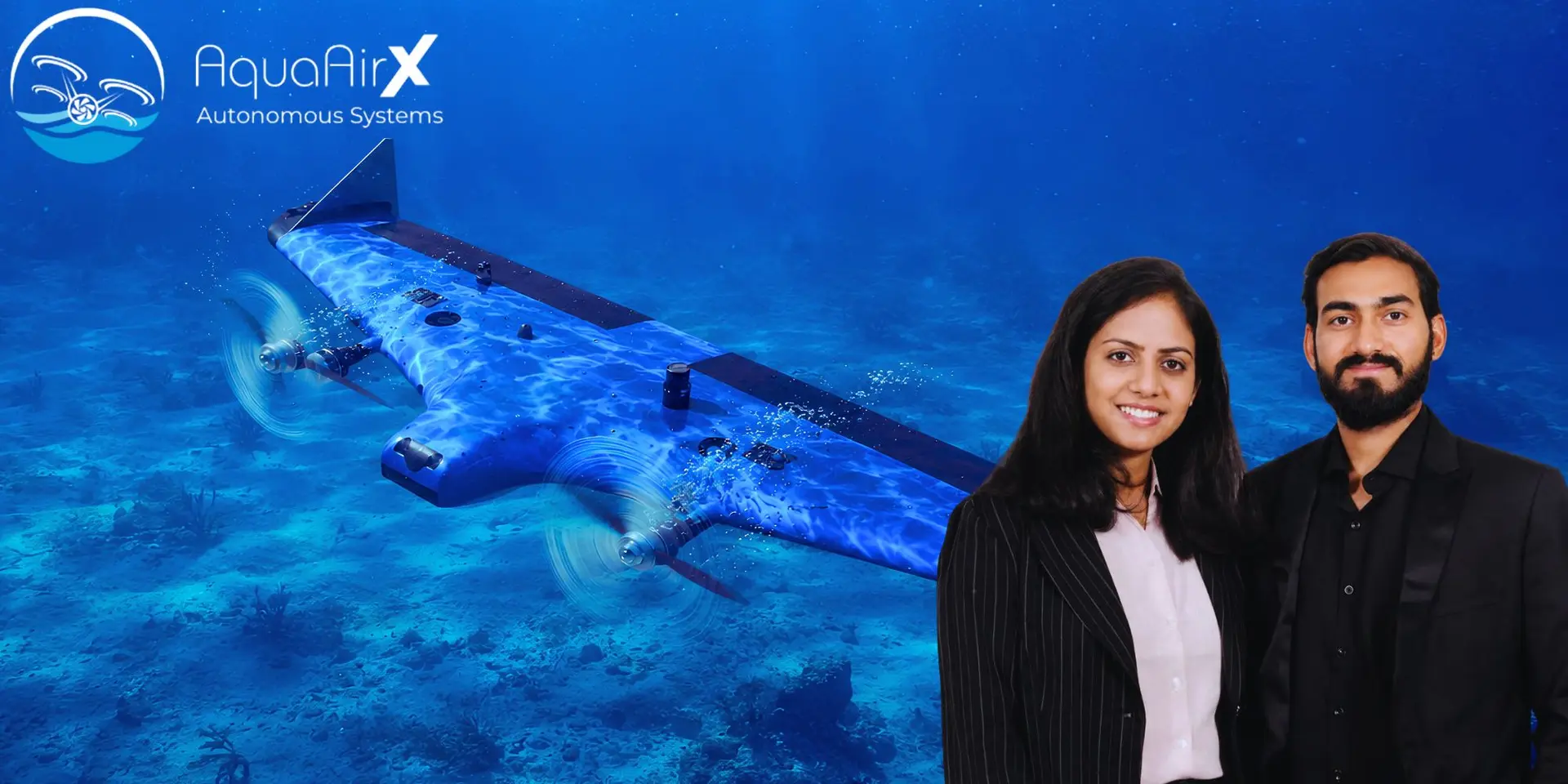 One machine, three domains: This Bengaluru drone flies, swims and dives