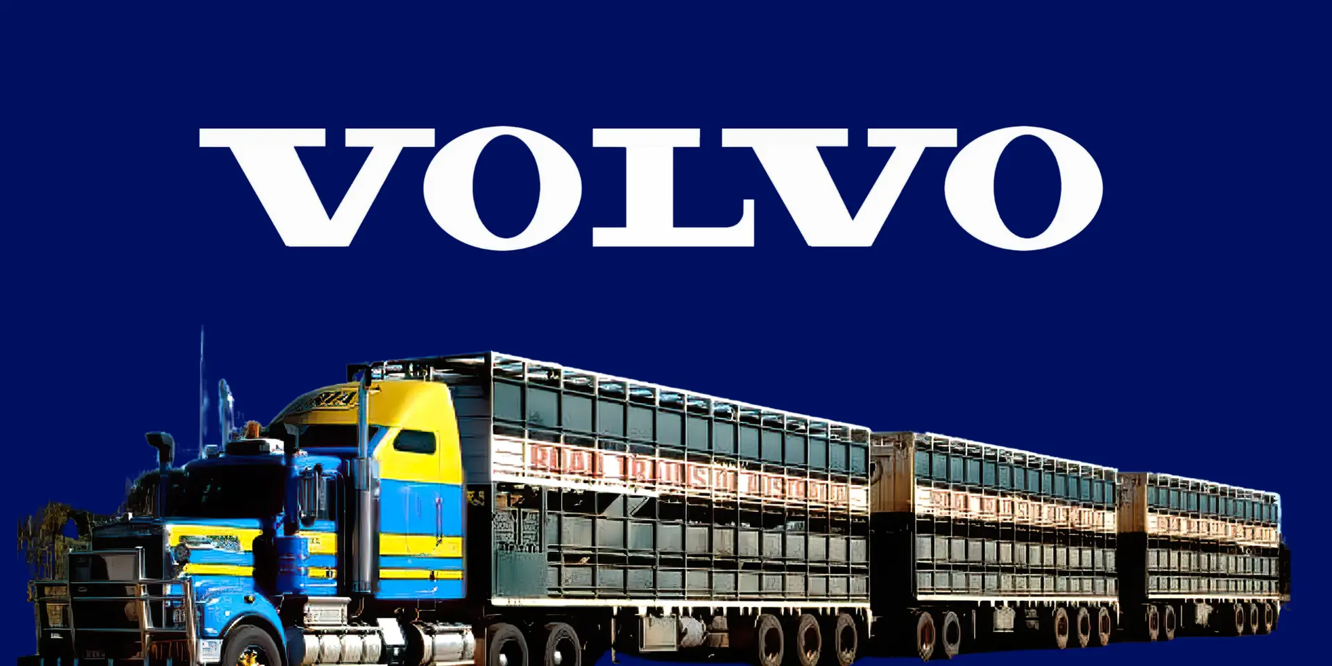 Volvo Trucks Introduces India's First Road Train for Logistics