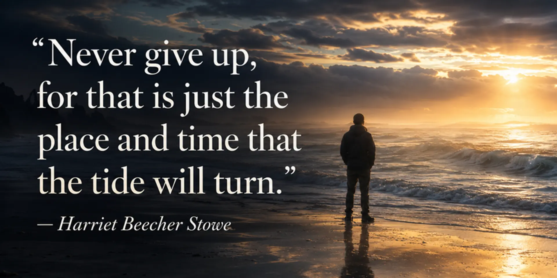 When the Tide Turns: The Practical Wisdom Behind “Never Give Up”