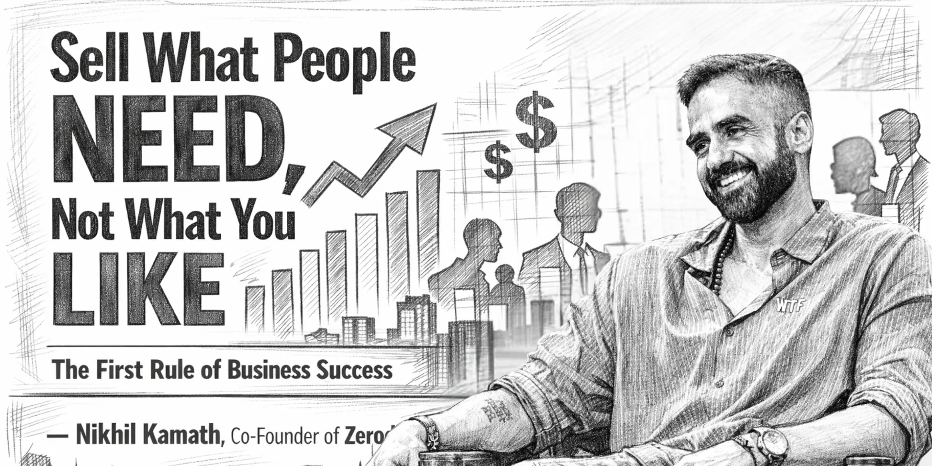 Nikhil Kamath’s First Rule of Business Every Founder Must Learn
