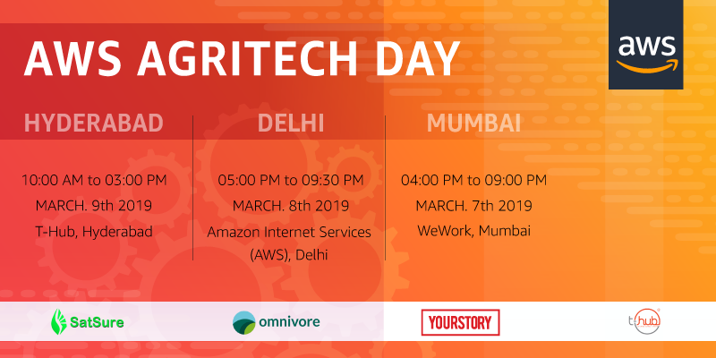 AWS AgriTech Day to bring together startups, enterprises and VCs to solve critical agricultural problems in India