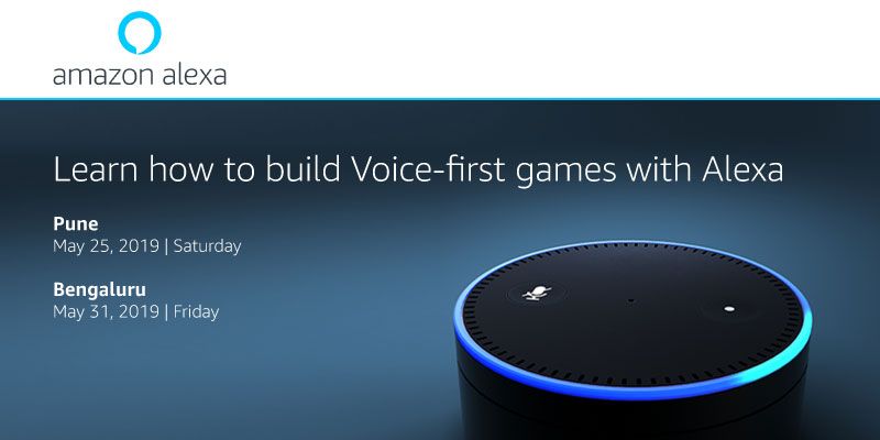 Build engaging Voice-games with the Alexa experts at the Alexa Workshop for Game Developers in Pune and Bengaluru