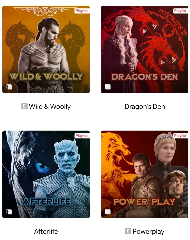 Gaana Game of Thrones