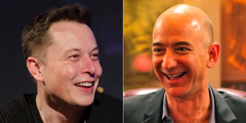 Elon Musk and Jeff Bezos