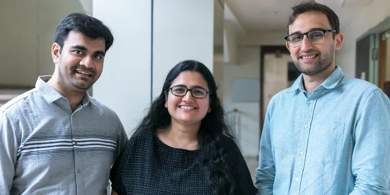 Pranav Maheshwari, Ankita Sheth, and Amit Damani, Co-Founders, Vista Rooms