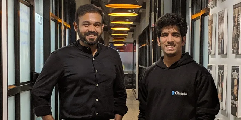 (LtoR) Bhaswat Agarwal and Mukul Rustagi, Co-Founders, Classplus