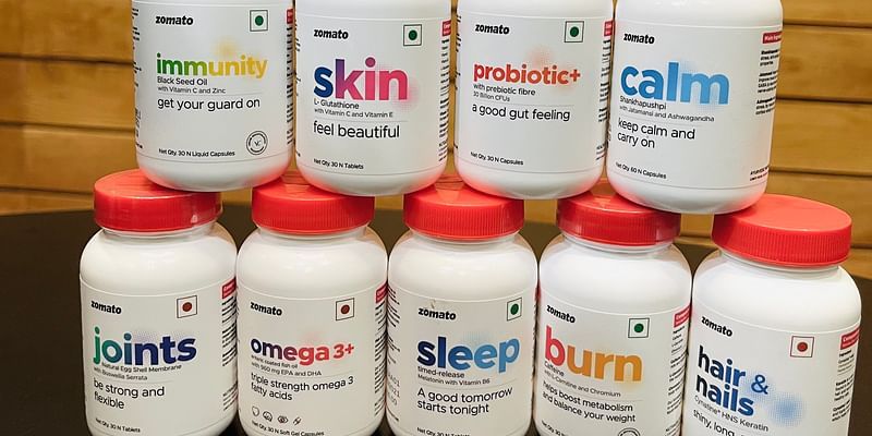 Zomato forays into dietary supplements, makes its own 'made in India' brand