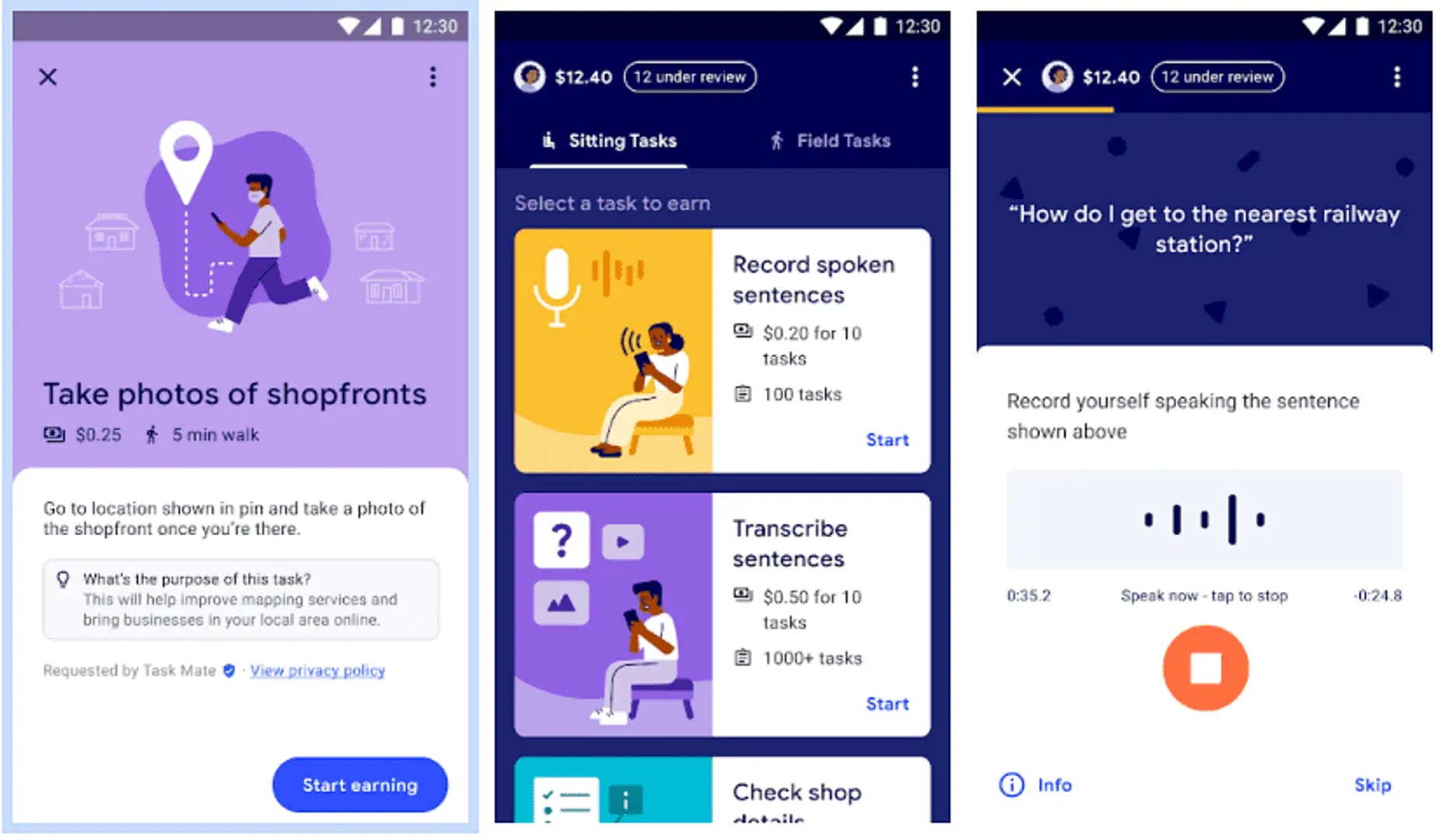 Google will soon allow users in India to earn money for doing a task on the Task Mate app