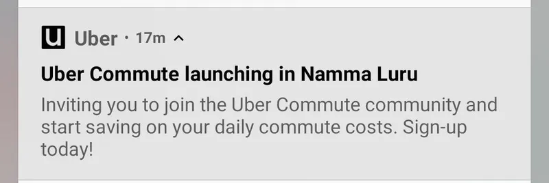 uber commute