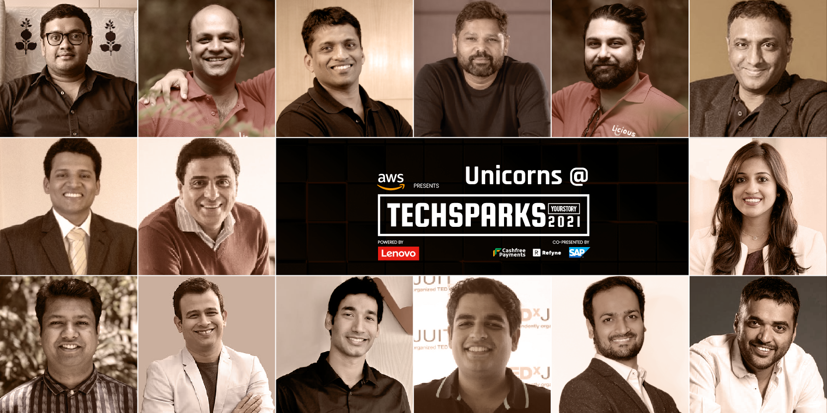 From NASDAQ-listed Freshworks and BSE-listed Zomato, to India’s 1st D2C unicorn Licious: Here’s a list of the 20-odd unicorns taking the stage at TechSparks 2021
