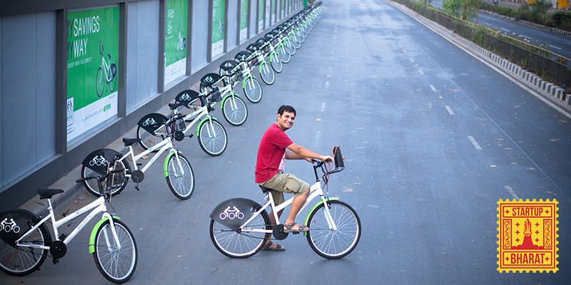 [Startup Bharat] Ahmedabad-based startup Mybyk is wheeling in change with its bicycle-sharing service