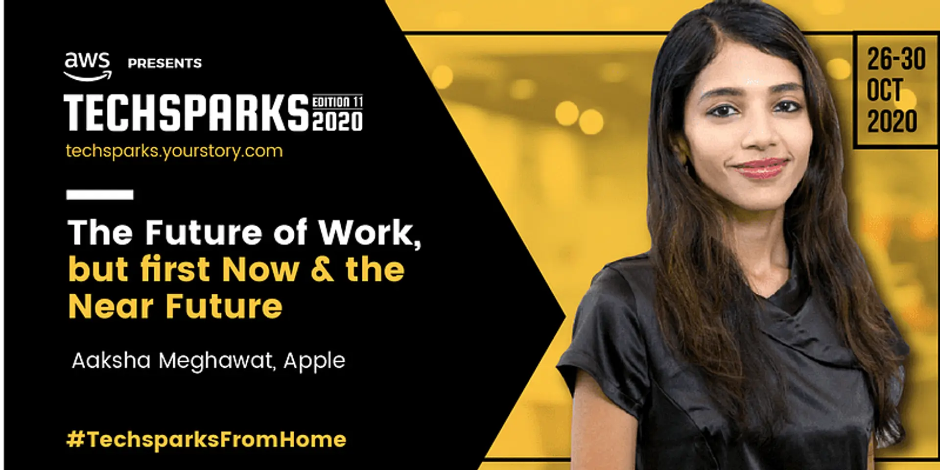 The future of work, but first, now and the near future: a deep dive with Apple's Aaksha Meghawat at TechSparks 2020