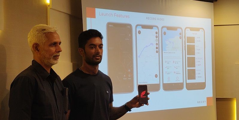Off-road biker CS Santosh launches Recky, an app to connect riders around the world