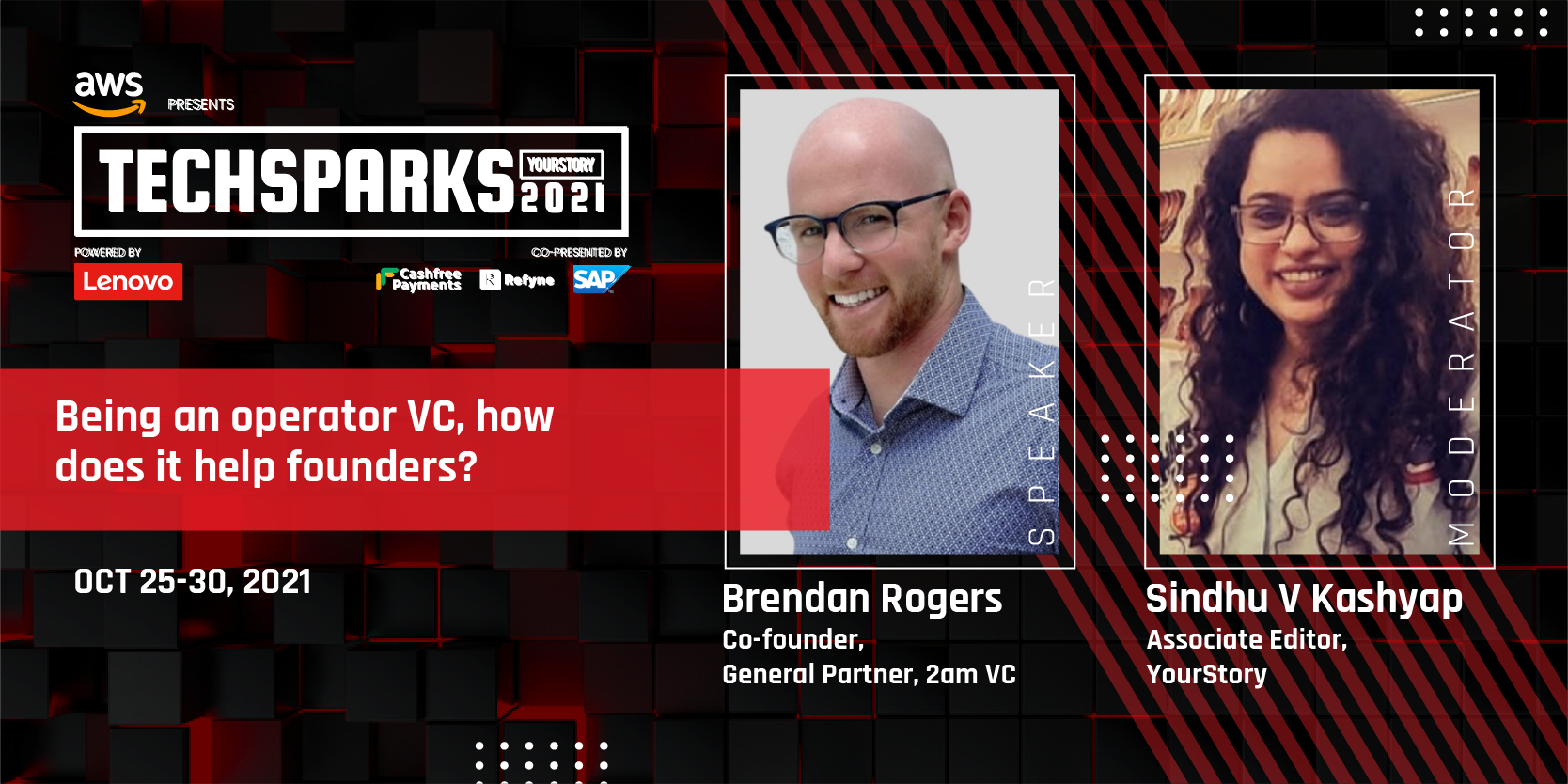 A golden era for Indian startup founders: VC Brendan Rogers at TechSparks 2021