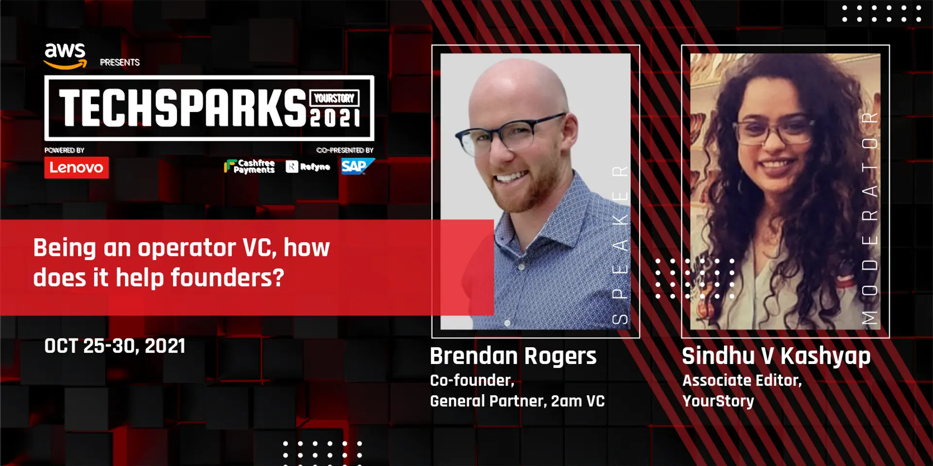 A golden era for Indian startup founders: VC Brendan Rogers at TechSparks 2021