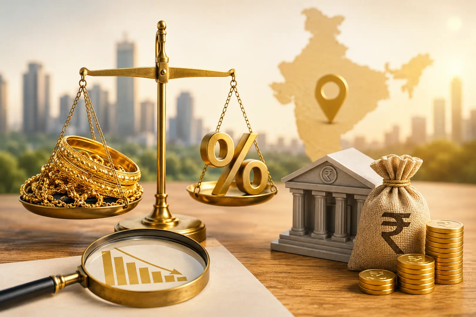 How to find the lowest gold loan interest rate in India without missing the fine print